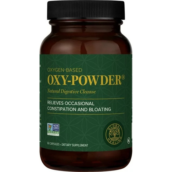 Oxy Powder 60 Cápsulas Colon Limpieza Intestinal Desintoxica