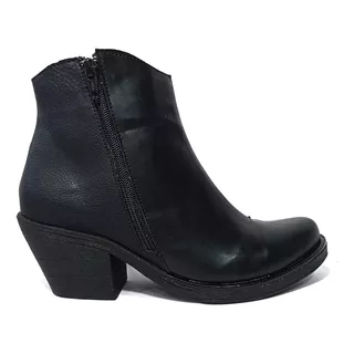 Botas Charrito De Mujer Texanas Bajas Botinetas Comodas Alta