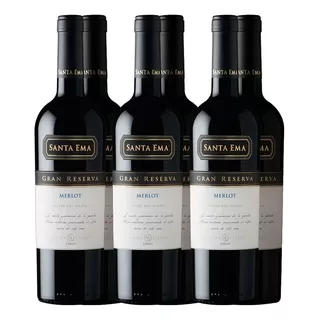 Vino Pack 6 Un Gran Reserva Merlot 750 Ml