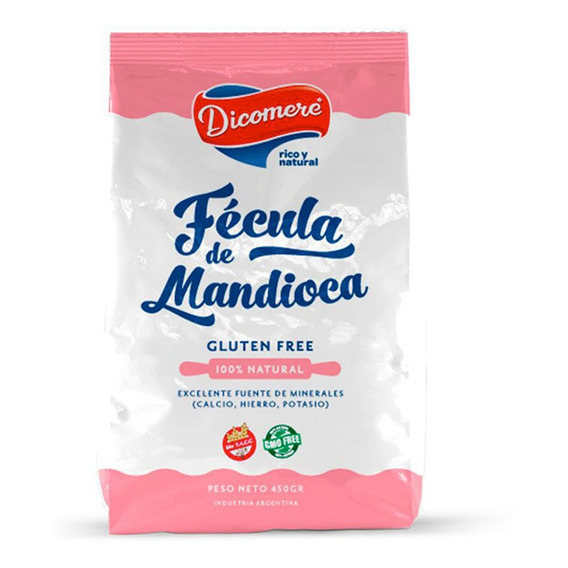 Fecula De Mandioca Sin Tacc X450gr Dicomere