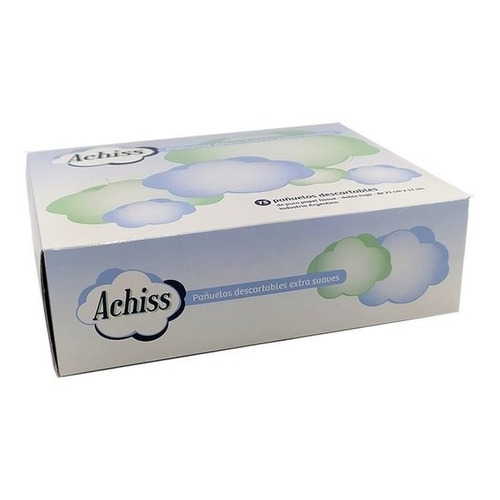 Pañuelos Descartables Extra Suaves Papel Tissue Achiss X75