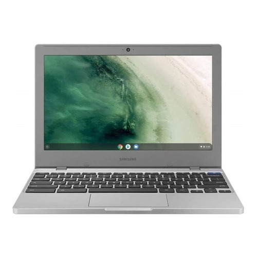 Notebook Samsung Chromebook 4 XE310XBA platinum titan 11.6", Intel Celeron N4000  4GB de RAM 32GB SSD, Intel UHD Graphics 600 1366x768px Google Chrome