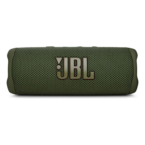 Bocina JBL Flip 6 JBLFLIP6 portátil con bluetooth waterproof verde 