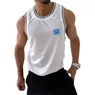 Playera Tank Top Deportiva De Moda Masculina Gym