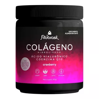 Colágeno Completo Renova C/ Ácido Hialurônico Coenzima Q10 E Sabor Cranberry