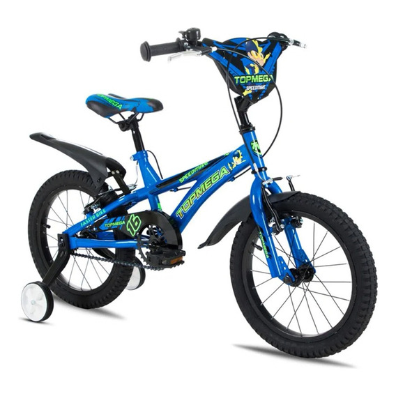 Bicicleta Infantil Topmega Speedmike R16, Con Rueditas