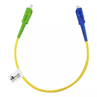 16 Unidade Patch Cord Sc-upc Sc-apc 3.0mm 30cm.