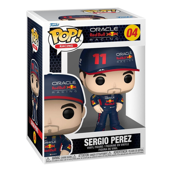 Funko Pop Red Bull Formula One Team - Sergio Perez #04