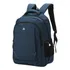 Mochila Ejecutiva Para Notebook - 6 Meses De Color Azul marino Diseño de la tela Liso