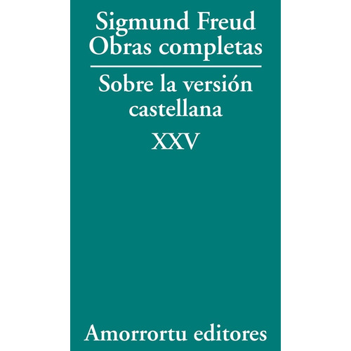 Sobre La Version Castellana - Sigmund Freud