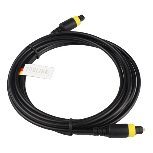 UNITS_PER_PACK Cable óptico de 1 TOSLINK macho a 1 TOSLINK macho Thonet & Vander Faser negro de 3.5m