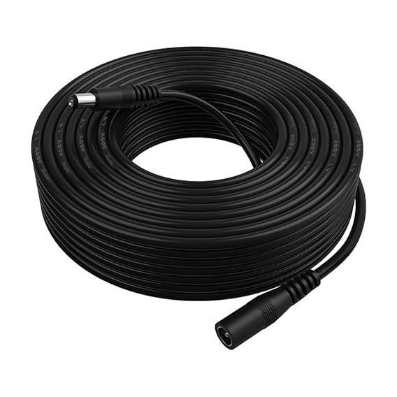 Cable De Extensión De Alimentación Cc 2,1x5,5mm 9metros