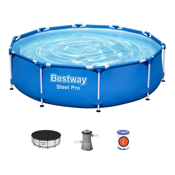 Pileta Lona Bestway Estructural 305x76 Completa Nuevo Modelo Envio Gratis