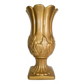 1 Vaso Flor Cerâmica 40cm Para Decoração Festas Top Luxo