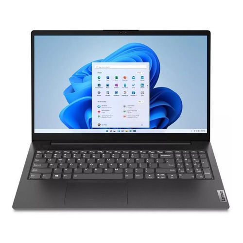 Notebook Lenovo V-Series V15-G2-ITL  black 15.6", Intel Core i7 1165G7  8GB de RAM 512GB SSD, Intel Iris Xe Graphics G7 96EUs 1920x1080px Windows 11 Home