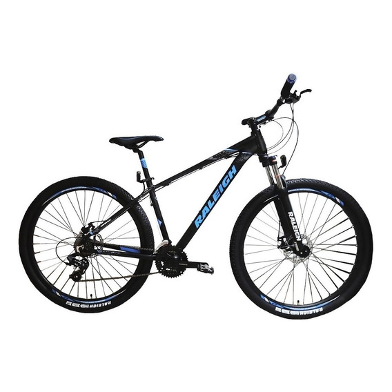 Bicicleta Mountain Bike Raleigh Mojave 2.0 Rodado 29 Color Negro/Azul Tamaño del cuadro 17