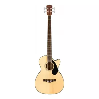 Bajo Electroacústico Fender Cb-60sce Bass, Natural Cantidad De Cuerdas 4 Orientación De La Mano Diestro