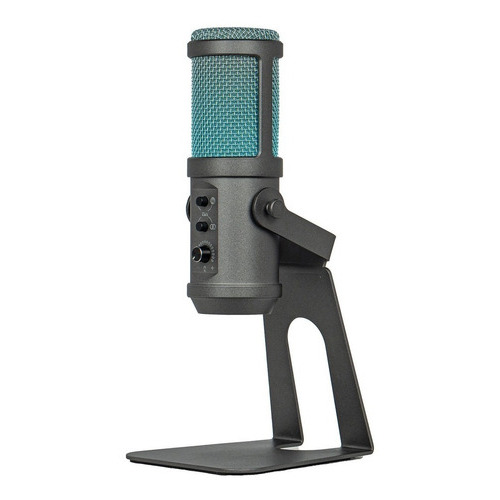 Microfono Rs U28 Condensador Cardioide Ultra Hdusb Multimodo Color Gris Oscuro