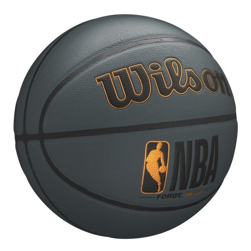 Balón Basketball Baloncesto Wilson Forge Plus Nba #7 Color Dark grey