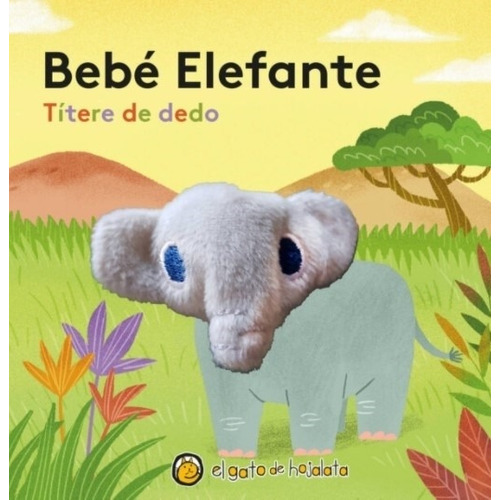 Libro Bebe Elefante - Titere De Dedo