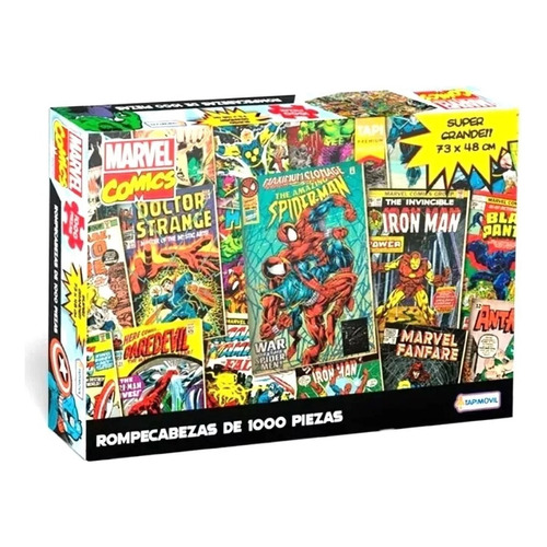 Puzzle Rompecabezas 1000 Marvel Comics Spiderman - Avengers