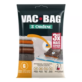 Saco À Vácuo Organizador Roupa Edredom Vac Bag Grande 55x90