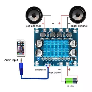 Modulo Amplificador De Audio 30w Stereo 