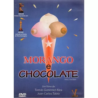 Dvd - Morango E Chocolate - ( Fresa Y Chocolate ) Versátil