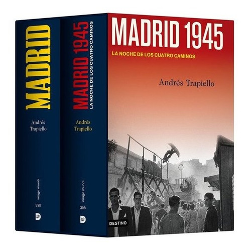Estuche Madrid, De Andres Trapiello. Editorial Ediciones Destino, Tapa Dura En Español