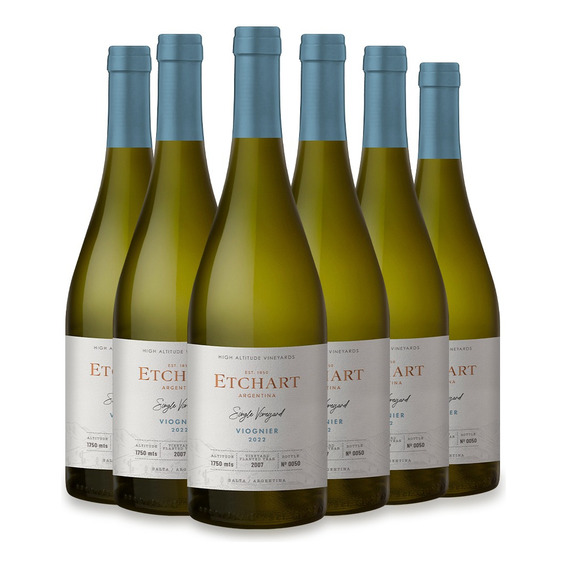 Vino Etchart Single Vineyard Viognier Caja De 6 Botellas