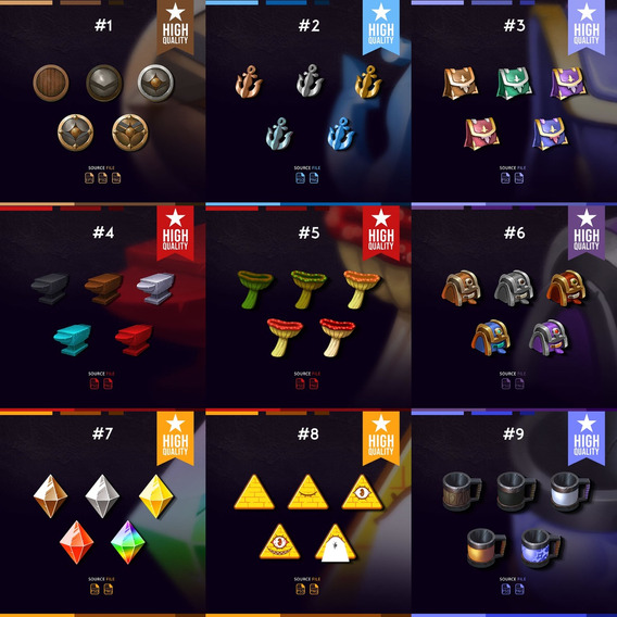 Pack X 5 Sub Badges Twitch Insignias Emblemas Streamers #25