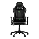 Silla De Escritorio Razer Tarok Essential Rez-0001 Gamer Ergonómica  Negra Con Tapizado De Cuero Sintético