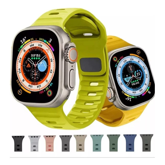 Pulso Manilla Deportiva Para Apple Watch Ultra 42 44 45mm