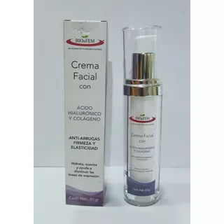 Crema Facial Acido Hialuronico Y Colageno Anti-arru Bf-cco30 Tipo De Piel Todo Tipo De Piel