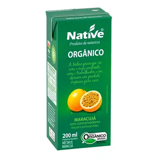 Néctar De Maracujá Orgânico Native 200ml