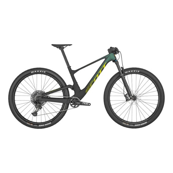 Bicicleta Mtb Scott Spark Rc Comp 23 Carbon 12 V Verde Prism Tamaño Del Marco 18