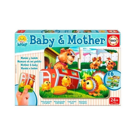 Puzzle Baby & Mother Toyco 18018 Original