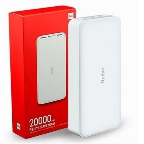 Cargador Portátil Xiaomi Redmi 20000mah Carga Rapida 18w  