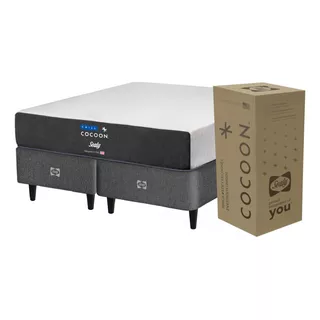 Sommier Y Colchon Queen (160x200) Cocoon Chill Box