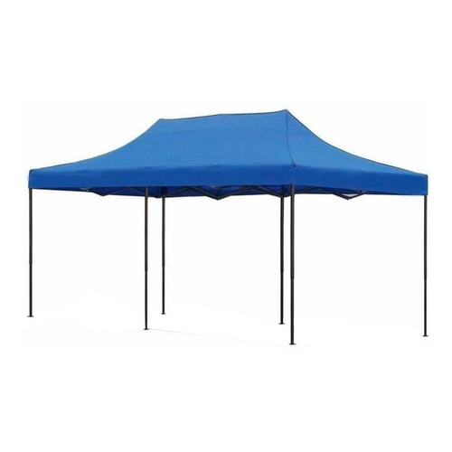 Toldo Plegable 6x3 Reforzado Impermeable Dasel Color Azul