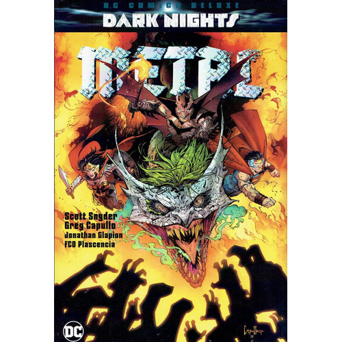 Dark Nights Metal Dc Comics Deluxe #1668456145, De Scott Snyder Y James Tynion Iv. Editorial Dc, Tapa Dura En Español, 2021