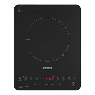 Cooktop De Inducao Ou Eletrico Slim Touch Ei30 Tramontina Cor Preto 220v