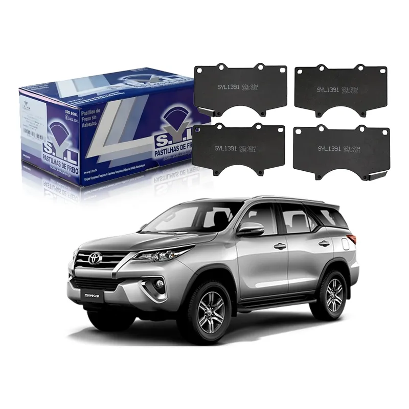 Pastilha Freio Dianteira Hilux Sw4 2.7 2.8 2016 A 2018