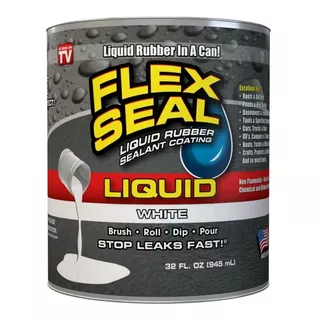 Flex Seal Sellador Liquido Color Blanco 945ml 