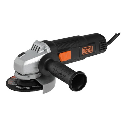 Esmeril angular Black+Decker BDEG820 negro 820 W 220 V + accesorio