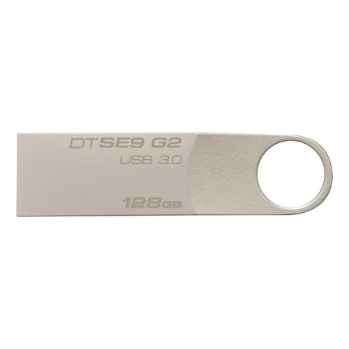 Memoria USB Kingston DataTraveler SE9 G2 DTSE9G2 128GB 3.0 plateado