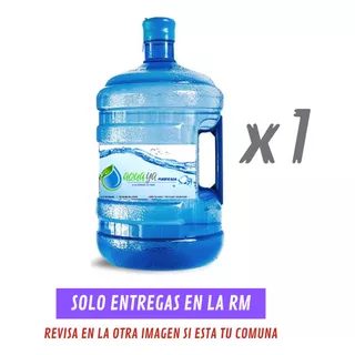 Agua Purificada En Bidon De 10 Litros Solo Rm (1 Unidad)