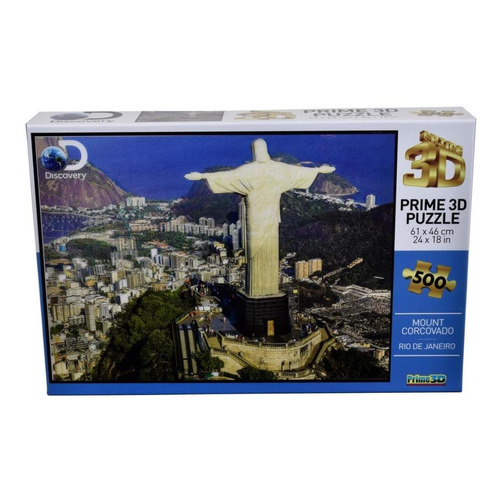Puzzle 3d De 500 Piezas Discovery - Monte Corcovado