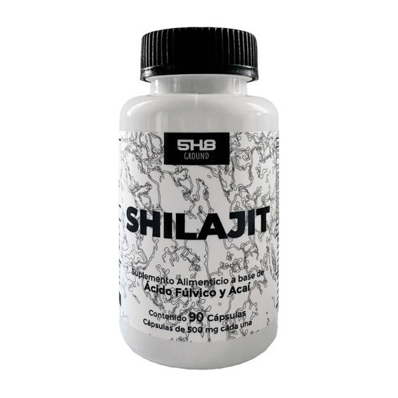 5h8 Shilajit 90 Cápsulas De 500mg