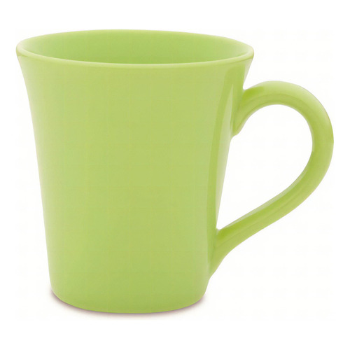 Taza Jarro Mugg Cerámica Oxford Tulipa Color Pettish Online Color Verde